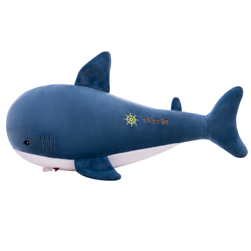  New Creative Toy Cute Shark Plush Toy Bedroom Sofa Decor Shark Pillow Stuffed Animal Wholesale