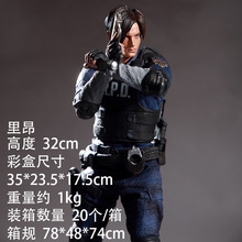 厂家直销 生化危机 Resident Evil 限定版 1/6 里昂 手办 模型