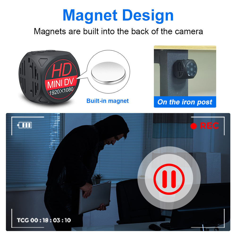 クロスボーダー MD21 HD カメラ 1080P ビデオカメラデジタルスポーツペットカメラ屋内屋外 DV