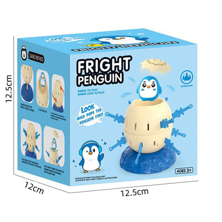 Cruzar la frontera grande pirata cubo plug-in de pollo partido truco padre-hijo juego interactivo pirata huevo juguete de escritorio al por mayor