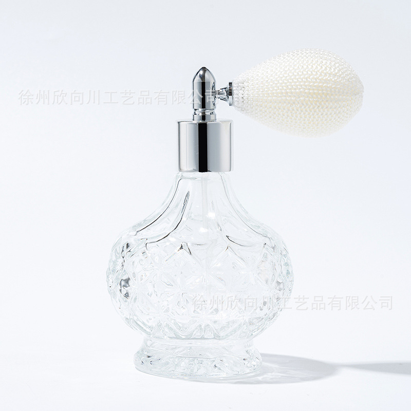 Bolsa de aire botella de spray de perfume 100mL prensa sub-botella piña aromaterapia botella de vidrio de alto grado volátil boquilla de peluquería