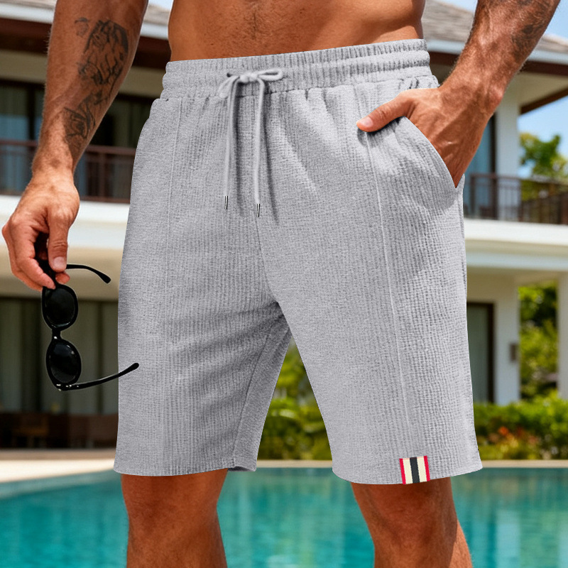 Breathable Quick-drying Men's Beach Shorts For Summer Leisure_voghion.com