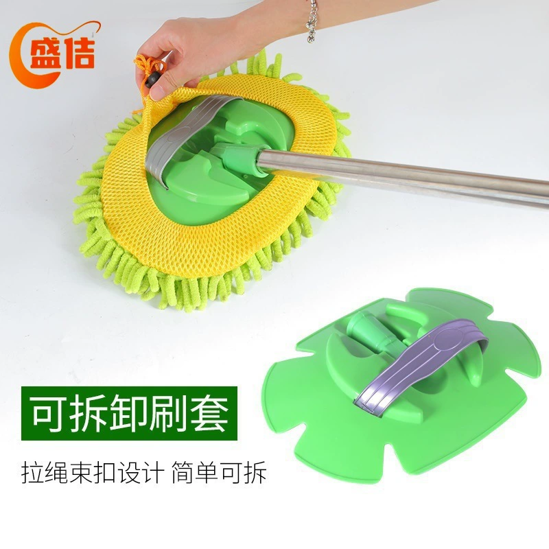 Специальная швабра для мойки автомобиля с изогнутой штангой, мягкая щетина, которая не повредит автомобиль, выдвижной инструмент для чистки автомобиля, профессиональный инструмент для мойки и протирки автомобиля.