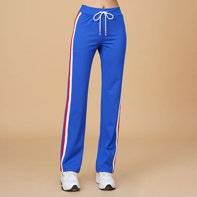 Spring summer trousers, quick dry dancing overall for gym, loose straight fit 2