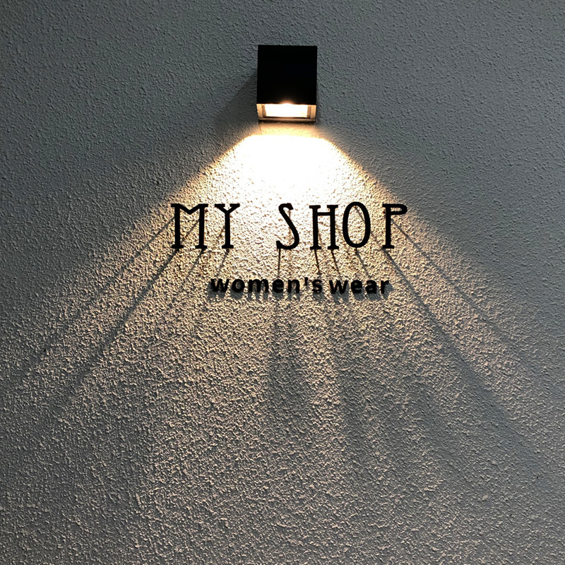 Square Led Outdoor Wall Light Waterproof Exterior Wall Light for Clothing Store Entrance Signboard Shop Storefront Door Light Square Led Outdoor Wall Light Waterproof Exterior Wall Light for Clothing Store Entrance Signboard Shop Storefront Door Light