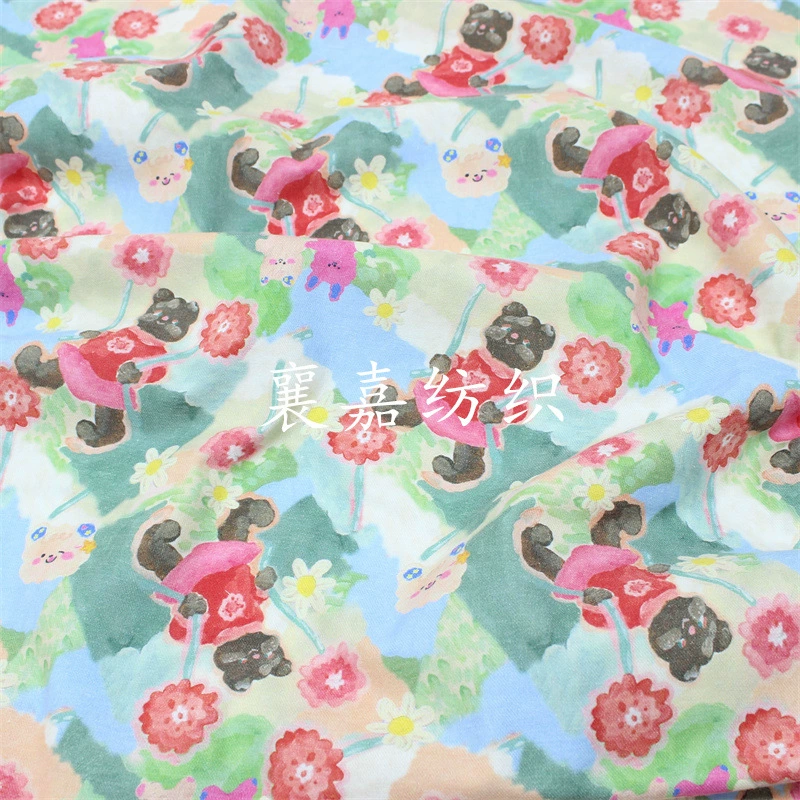 Cotton cartoon cloth, children's clothing