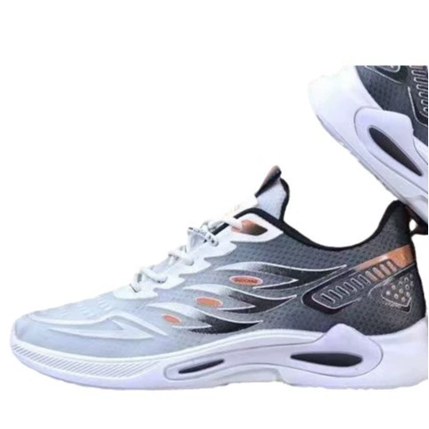Fashionable sports shoes, trend breathable footwear for traveling