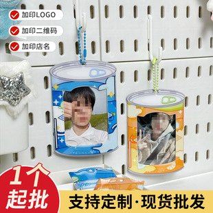 Pvc Soda Can-Themed 3inch Small Card Holder Frame Set, Celebrity Card Brick, Polaroid Photo Frame, Bag Pendant Customization