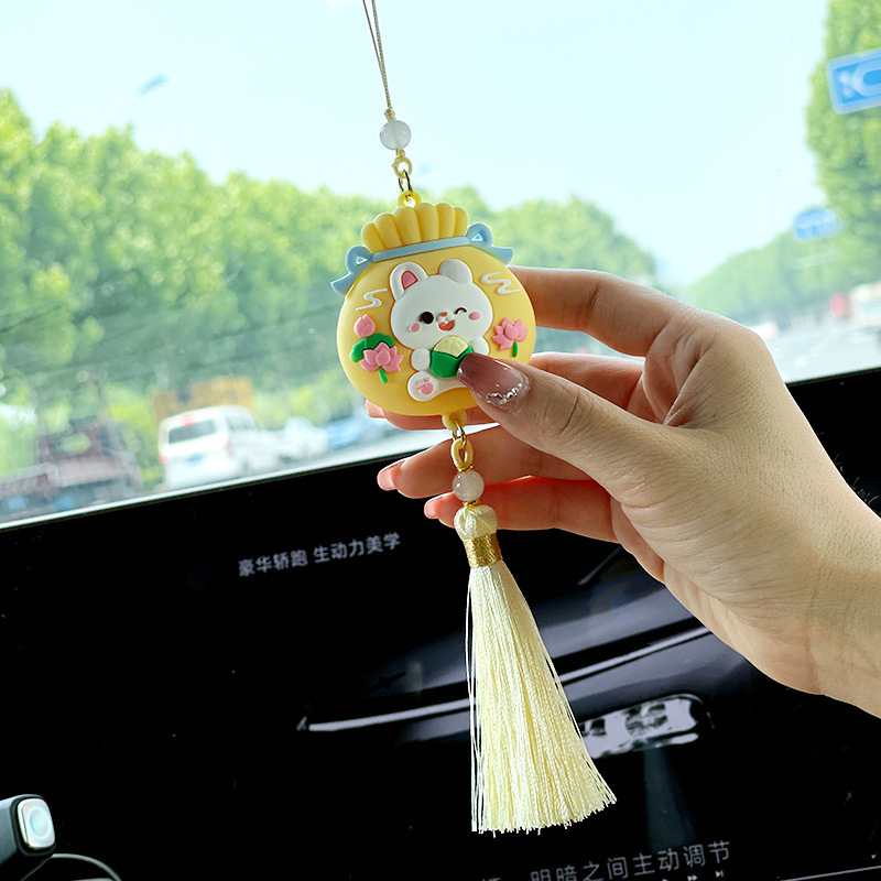 Dragon Boat Festival Car Hang [Yellow]