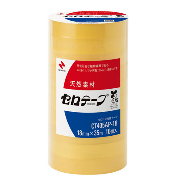 日本CT405AP-18 NICHIBAN米其邦天然素材植物系透明胶带测试胶带