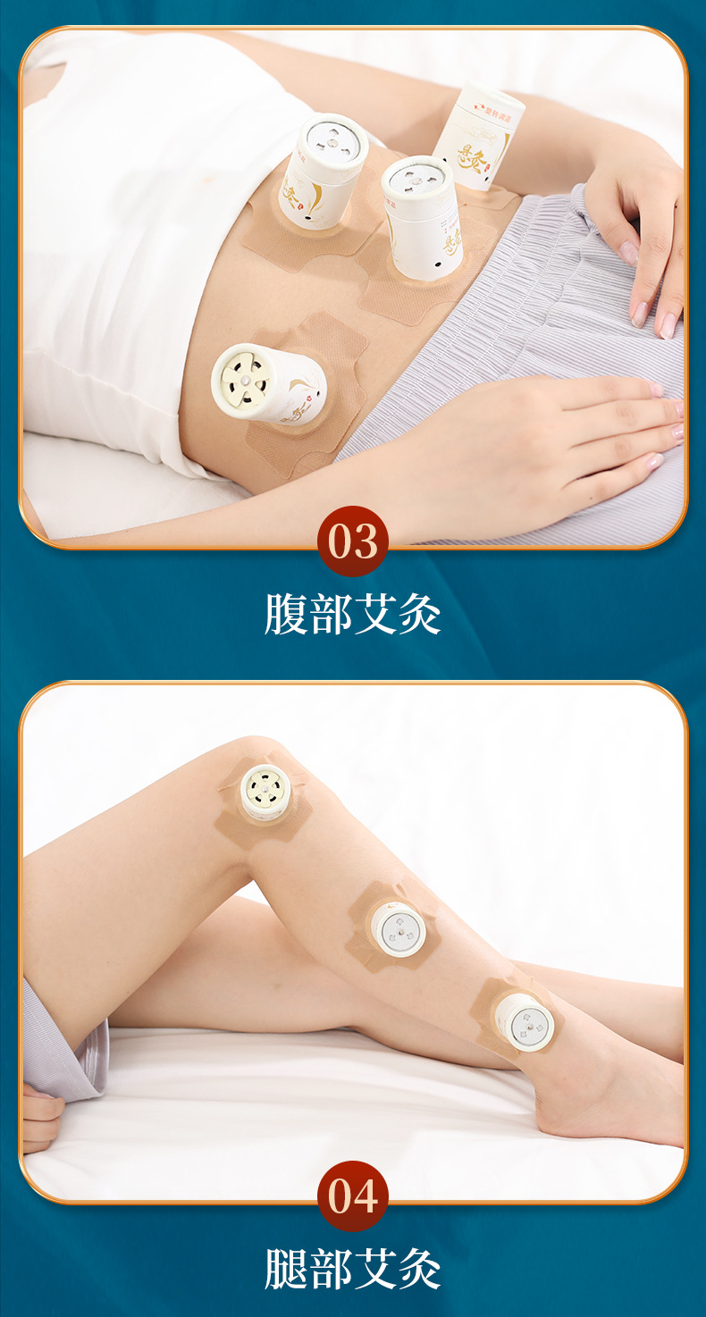 Moxibustion Tube Hanging Moxa Burner Box Portable Home Use Warming Tool 30g specifications