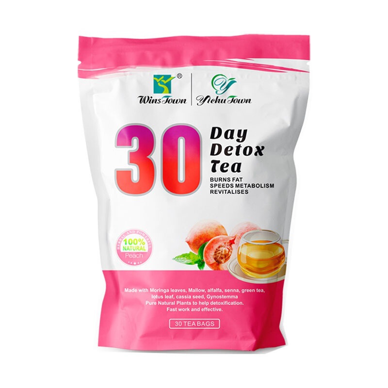 輸出非肥減茶slimming tea果物味30day detox tea peachフラワーバー|undefined