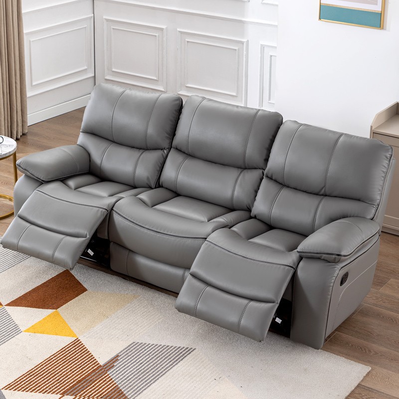 Living room tech fabric sofa set for small apartments, Italian first-class cabin style functional electric furniture for rent, minimalist wholesale
