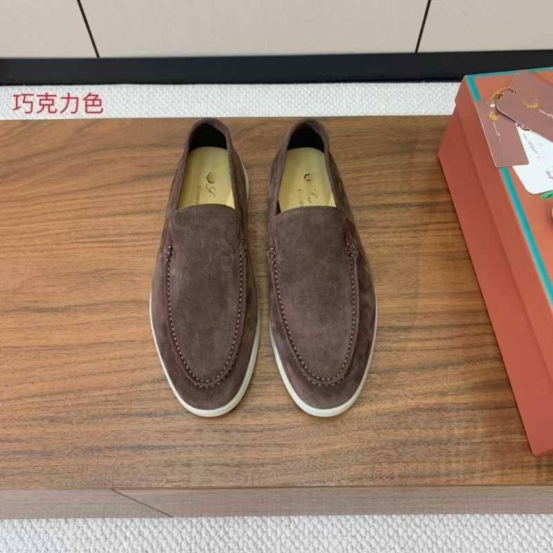 2025新款一脚蹬休闲乐福鞋女英伦套脚豆豆鞋懒人舒适百搭软底男鞋|undefined
