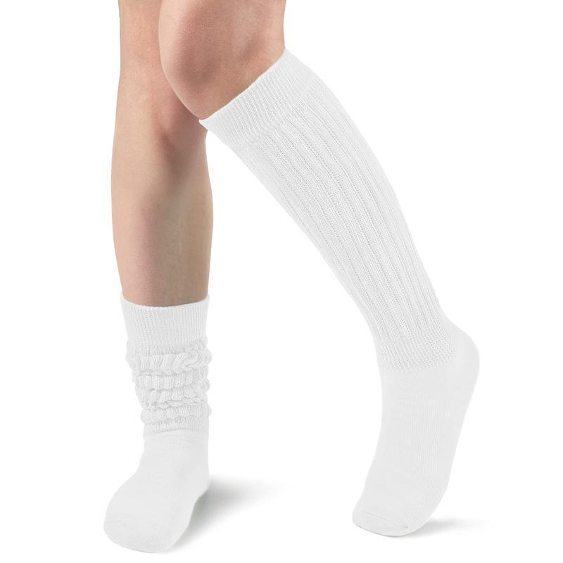 Z154 Dropshipping Aliexpress Amazon Cross-Border New Loose Socks Women's Knitted High Stockings