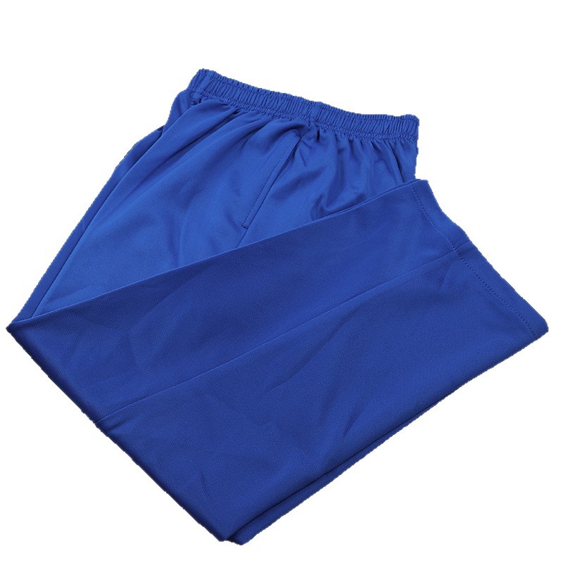 Pantalones de uniformes escolares azules sólidos de luz para estudiantes de primaria y secundaria unisex pantalones deportivos de verano rectos sueltos