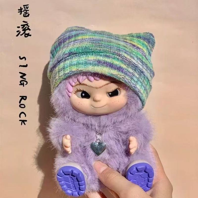 跨境货源新品潮趣派对哇库库毛绒玩偶手办娃娃公仔摆件玩偶礼物|undefined
