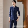 女士通勤藏蓝女西服