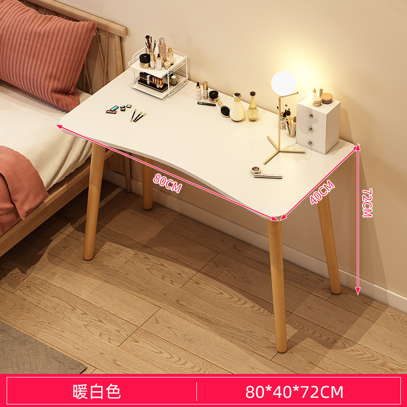 北欧梳妆台卧室小户型简约现代化妆桌 ins风简易带灯化妆台经济型|undefined
