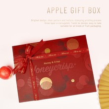 纽西兰烫金爱妃苹果礼盒包装盒12只装阿克苏进口水果礼品盒空盒子