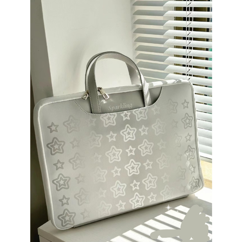 Fashion Star Neutral Computer Bag 14inch Good-Looking Handbag Women's Protective Cover Suitable for Apple Notebook Lenovo Fashion Star Neutral Computer Bag 14inch Good-Looking Handbag Women's Protective Cover Suitable for Apple Notebook Lenovo