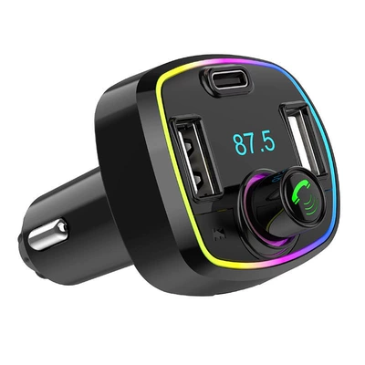 Qc3.0 Fast Charging Car Bluetooth: Car mp3