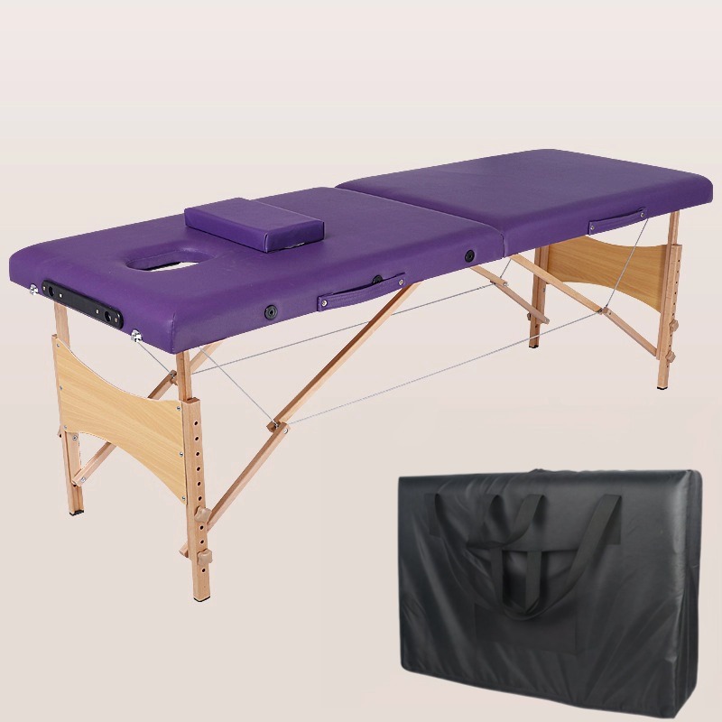 Morado (cama de masaje + mochila)