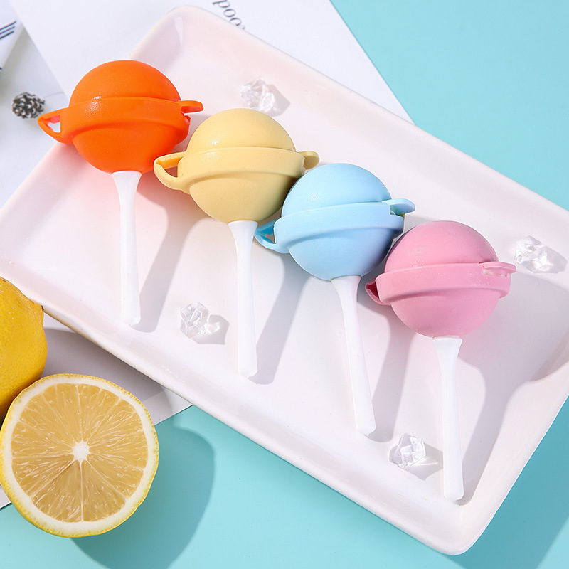 クリエイティブロリポップアイスボールアイスクリーム型食品グレード家庭用製氷皿冷蔵庫アイスクリーム型|undefined