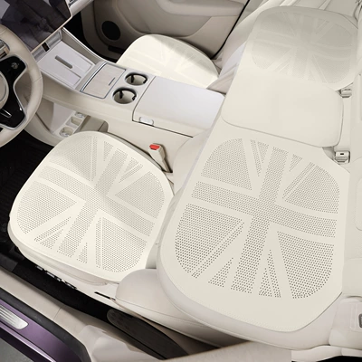 Seat cushion, seat cover — Cushion Cover - songshi-rice-rice-shaped-breathable-style-three-piece-set-for-the-whole-car
