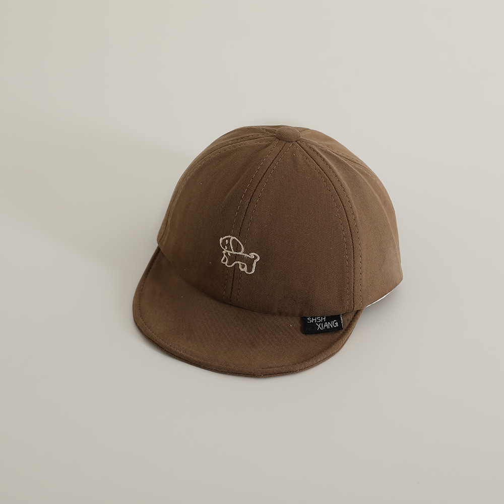 Sombrero para bebés al aire libre sombrero de béisbol de brilla suave de verano primavera y otoño estilo coreano para niños y niñas sombrero de protección solar