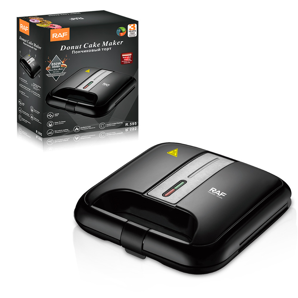RAF transfronterizo estándar europeo británico máquina de donut casera máquina de desayuno red 8 agujeros máquina de torta máquina de panadería