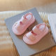 Children's Sports Sandals 202 Summer New Girls Children's Open Toe Soft Bottom Beach Shoes Boys Soft Surface Leather Sandals