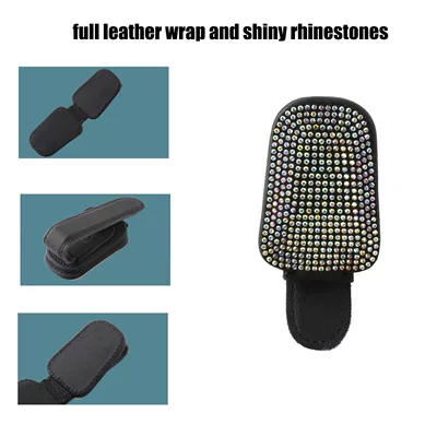 Car Glasses Clip/Bill Clip: with diamonds, car-use full-diamond bill