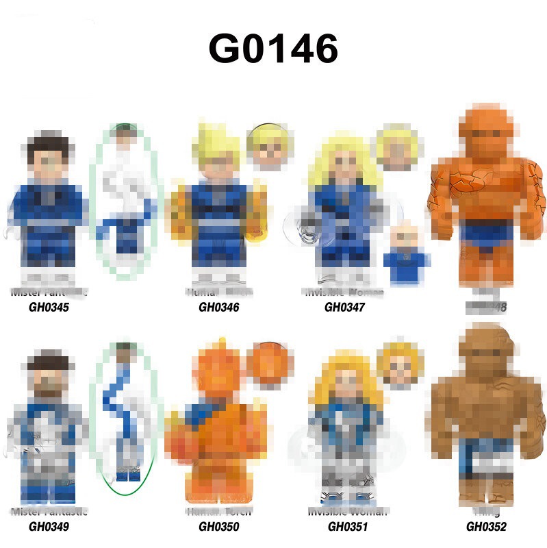 Foreign Trade Goods G0146 Tv and Movie Series Educational Assembled Building Block Toys Bagged Foreign Trade Goods G0146 Tv and Movie Series Educational Assembled Building Block Toys Bagged