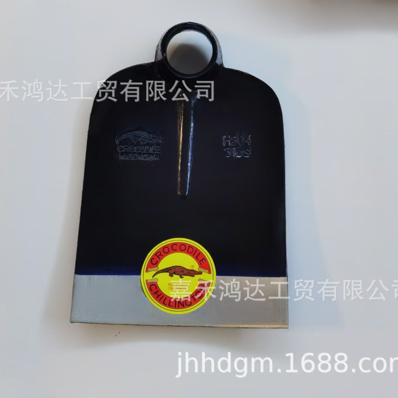 优质H304 3LB鳄鱼圆标锄头  道硅钢一体锻压 出口东南亚非洲 工厂