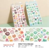 60821-Feifei Rabbit Afternoon Tea 3D Embossed Crystal Sticker