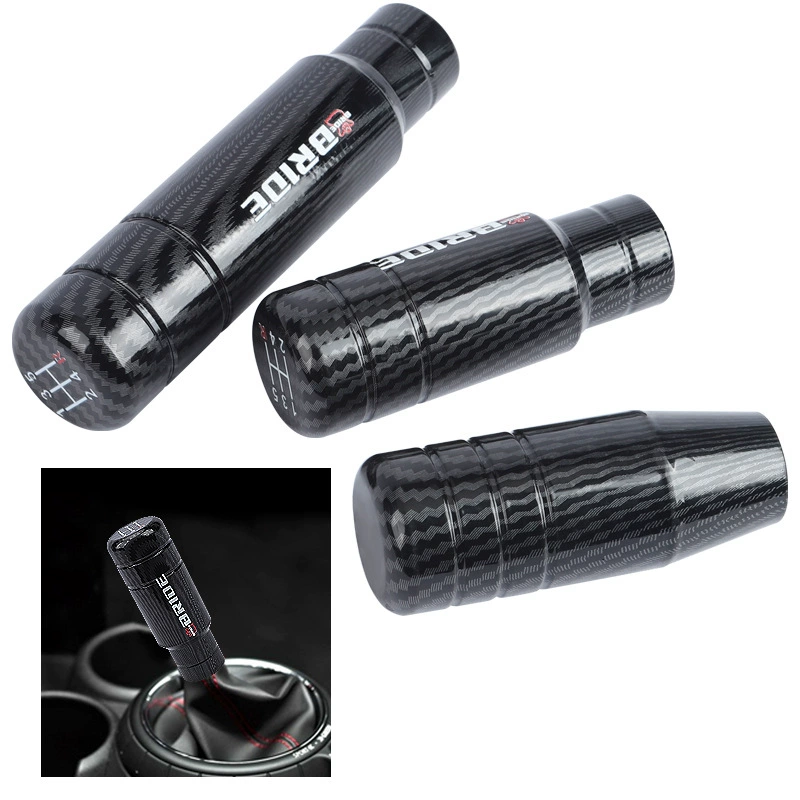 Автомобильная модифицированная головка шестерни JDM, рычаг переключения передач из алюминиевого сплава, ручная коробка передач, автоматическая коробка передач, универсальная металлическая шестерня, персонализированная волновая ручка