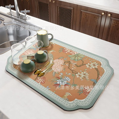 kitchen mesa Leachate desktop Absorbent pads Bowl Drying Insulation pad Disposable Table mat Bar counter Cushion