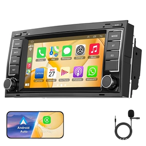 Volkswagen Touareg üçün 7 düym simsiz Carplay Bluetooth Android naviqator