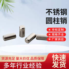 厂家直供 GB119碳钢圆柱销实心不锈钢销子销钉销轴现货批发轴用