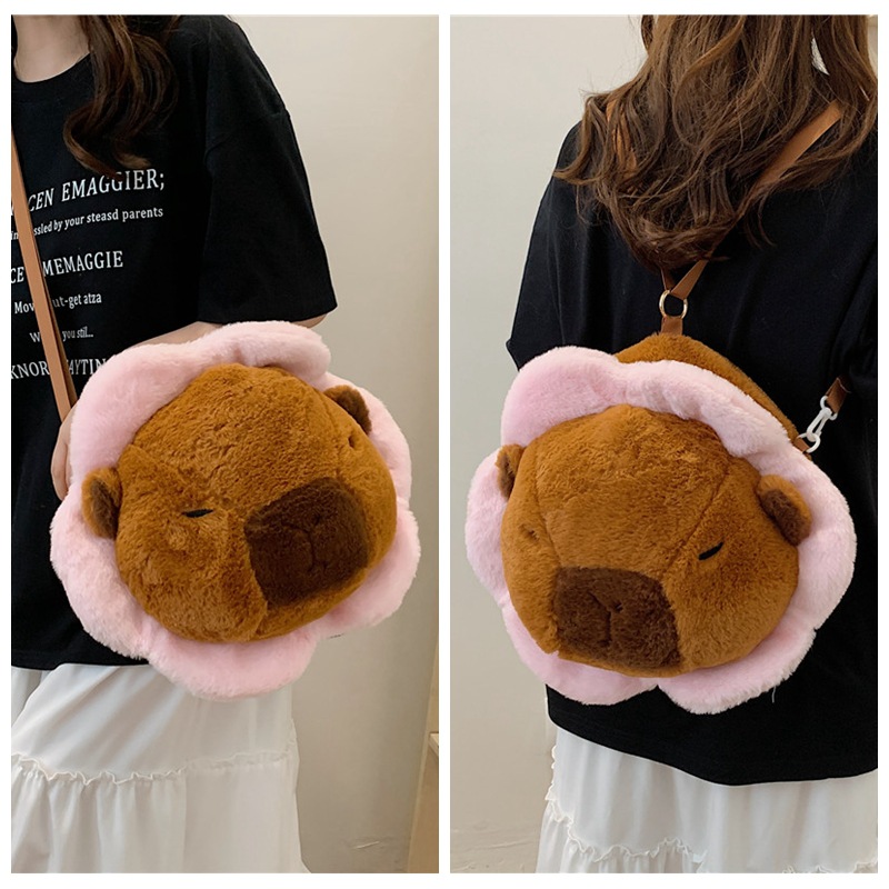 Delfín rosa de doble propósito de cabeza grande