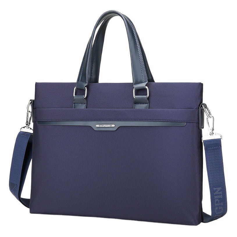 New Fashion Men's Business Briefcase Large Capacity Portable Handbag Multi-pattern Storage Casual File Bag