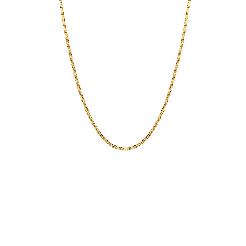 Xuping joyería collar de otoño y invierno feminino simple cadena cadena de cadena de hueso de serpiente caja de perlas colgante transfronterizo europeo y americano cadena única