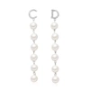 Pearl earrings 7564