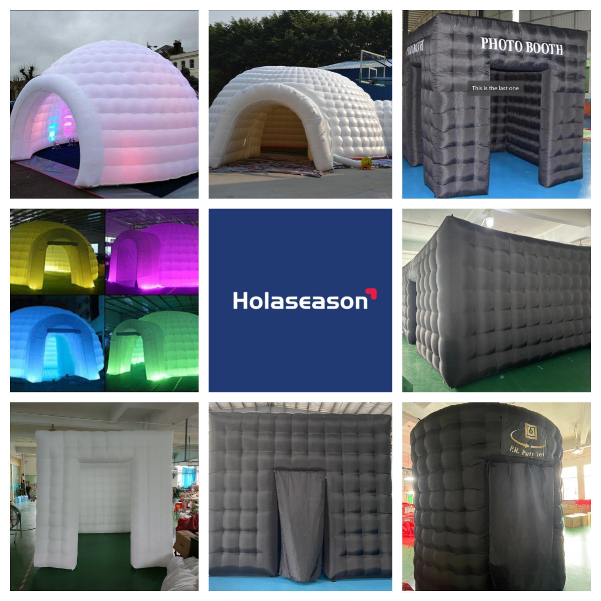 跨境Inflatable Dome Tent充气帐篷移动充气照相亭Air photoBooth