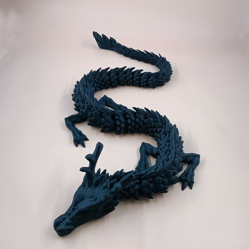 中国のドラゴン 90cm ドラゴン装飾品クロスボーダー 3D プリントドラゴンフィギュア変形装飾品ギフト工芸品屋台|undefined