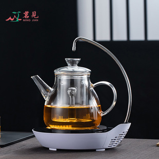 Cross-border net red live full-automatic water electric pottery stove tea maker household tea maker tea set a generation of hair