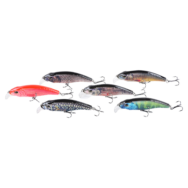 Sinking Minnow Fishing Lures Hard Baits Fresh Water Bass Swimbait Tackle Gear