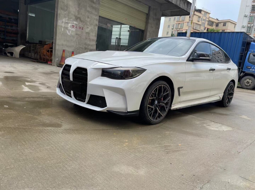 Suitable for Bmw 1 Series F34 Modification to New M3 Large Front Bumper Grille Surround, F34 Old-To-New Conversion