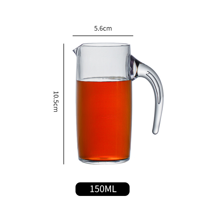 Dispensador de vino acrílico, decantador de licor de plástico, jarra de vino tinto con asa y escala, venta al por mayor del fabricante para uso doméstico. image 8